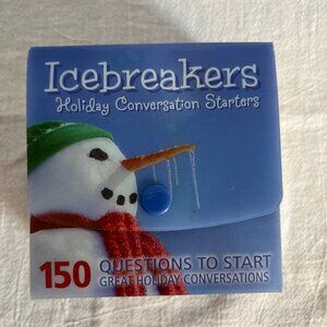 Hallmark Icebreakers Holiday Conversation Starters Game NEW